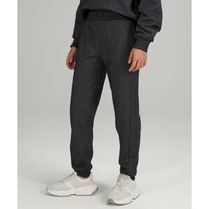 Lululemon Scuba High Rise Jogger Pants Sparkle Black Comfort Lounge Womens 8